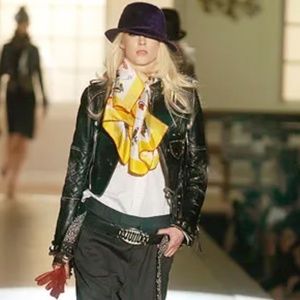 Dsquared2 Fall 2005 RTW Studded Leather Motorcycle Jacket